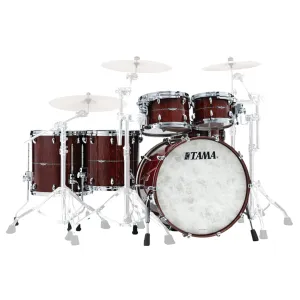 Tama TH52CZSS Star Mahogany 5-Piece Shell P:ack with 22" Bass Drum - Natural Waterfall Sapele