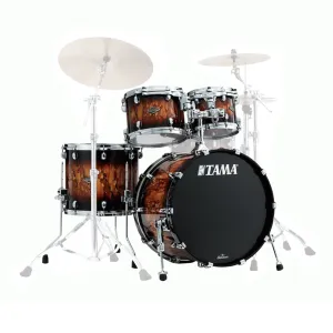 Tama WBS42S Starclassic Walnut Birch 4-Piece Shell Pack - Molten Brown Burst
