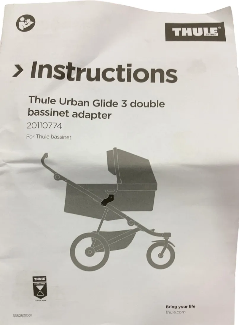 Thule Urban Glide 3 Double Bassinet Adapter