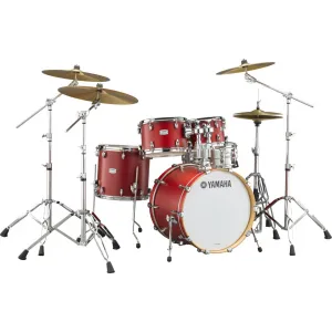 Yamaha Tour Custom Fusion Drum Kit Pack - Candy Apple Satin