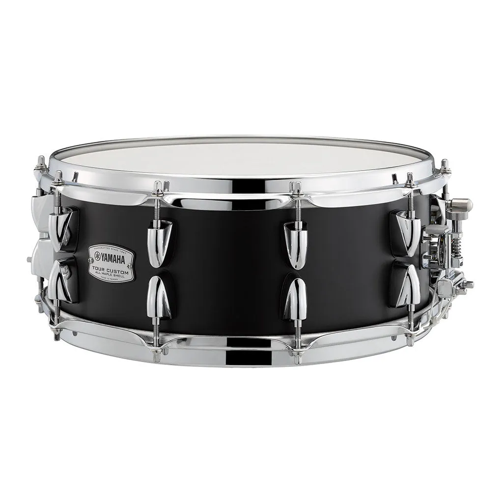 Yamaha Tour Custom Maple Snare - 14x5.5 -  Licorice Satin