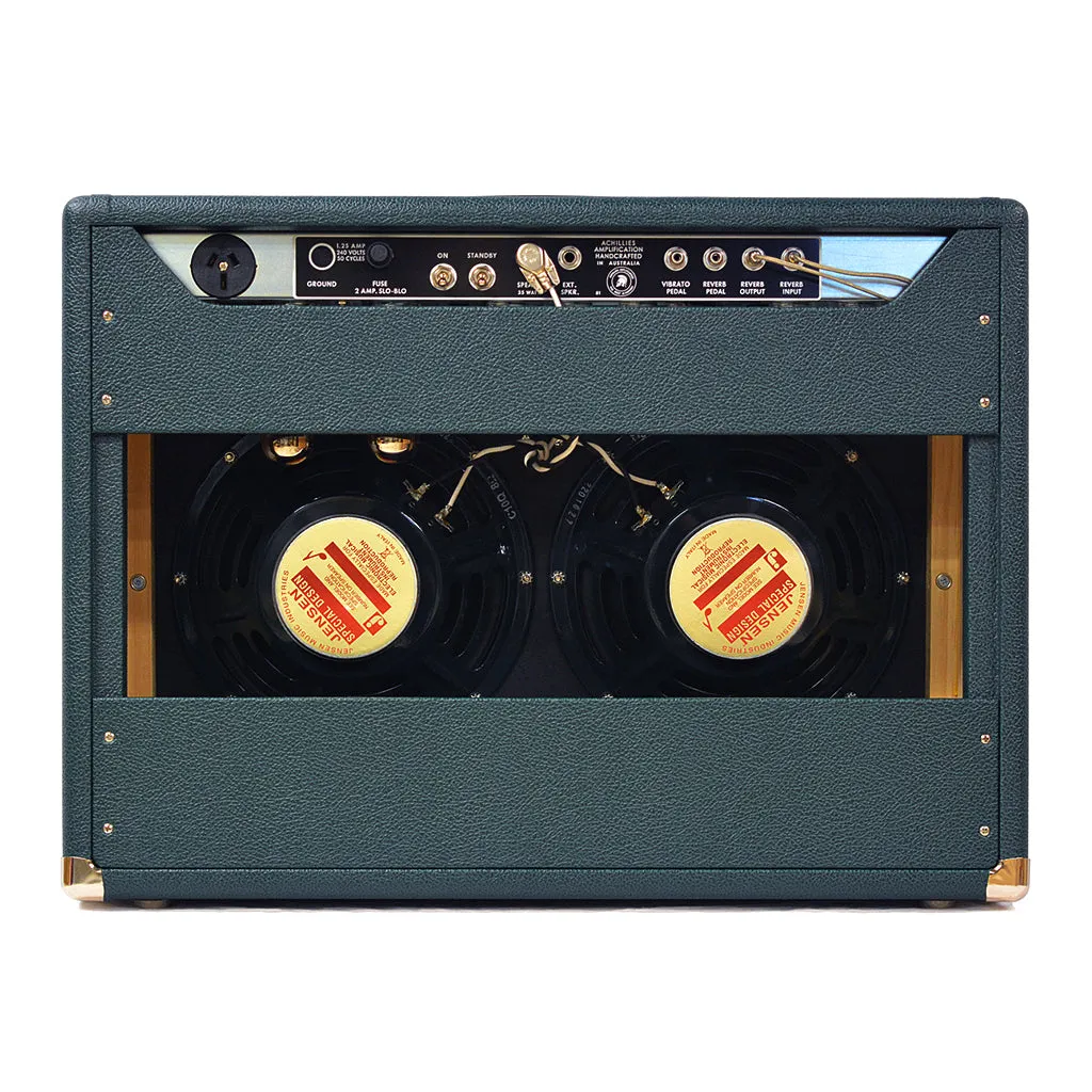 Achillies Amplification - Zephyr 35 2x10 Combo - Black Bronco