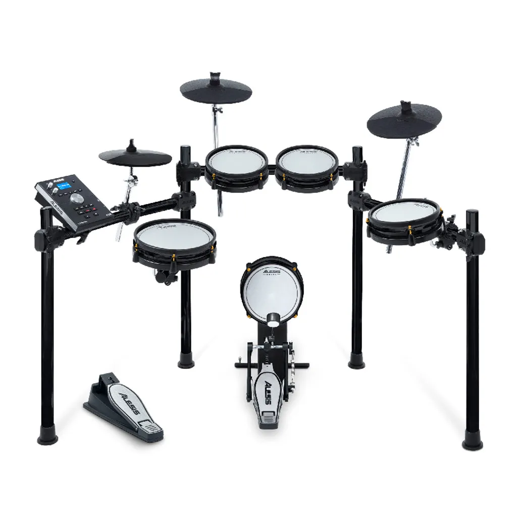 Alesis Command Mesh SE: 5-Piece Electronic Drum Kit with Kick Pedal