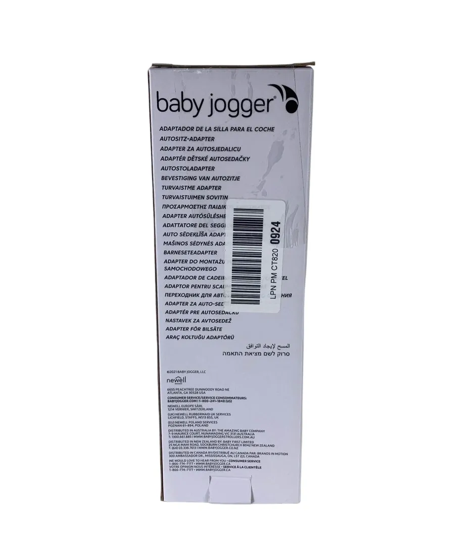 Baby Jogger Graco Car Seat Adapter For City Mini 2 And City Mini GT2 Double Strollers