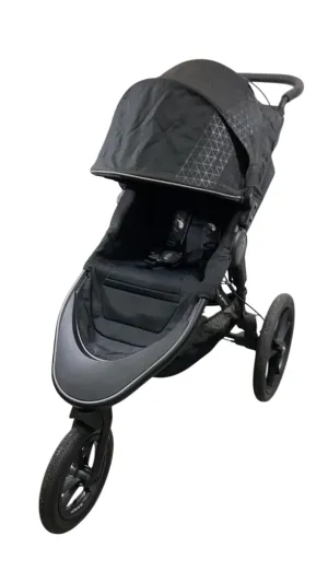 Baby Jogger Summit X3 Stroller, 2023, Midnight Black