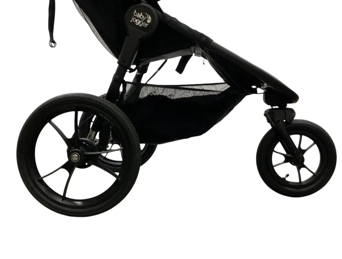 Baby Jogger Summit X3 Stroller, 2023, Midnight Black