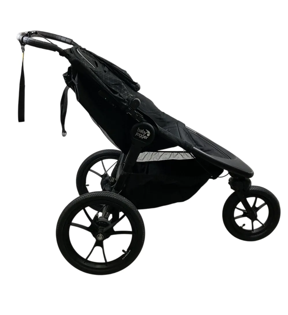 Baby Jogger Summit X3 Stroller, 2023, Midnight Black