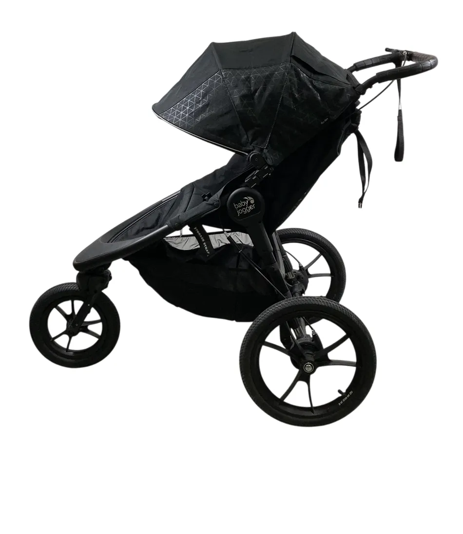 Baby Jogger Summit X3 Stroller, 2023, Midnight Black