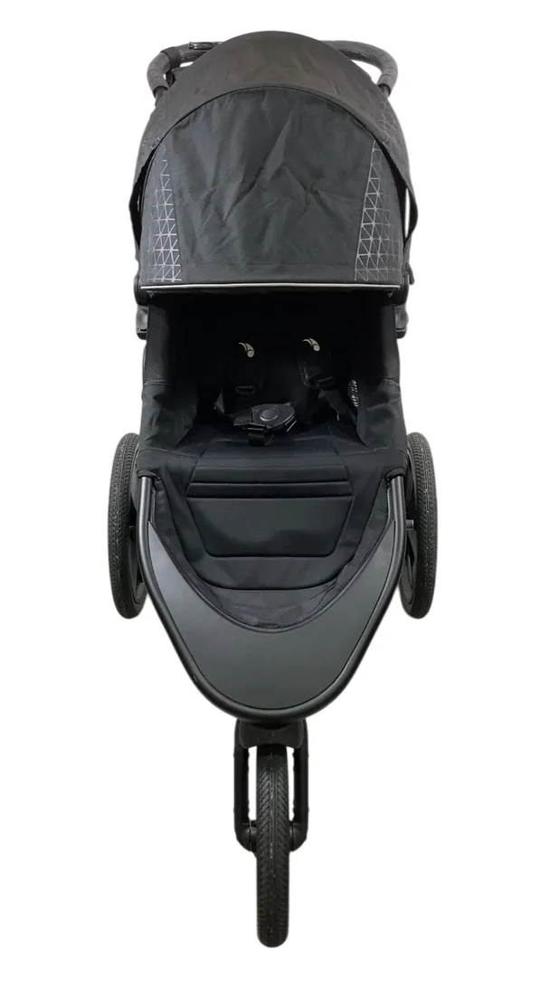 Baby Jogger Summit X3 Stroller, 2023, Midnight Black
