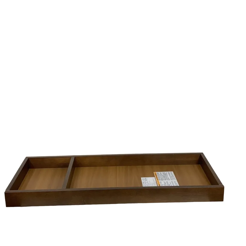 Babyletto Universal Wide Removable Changing Tray, Natural Walnut