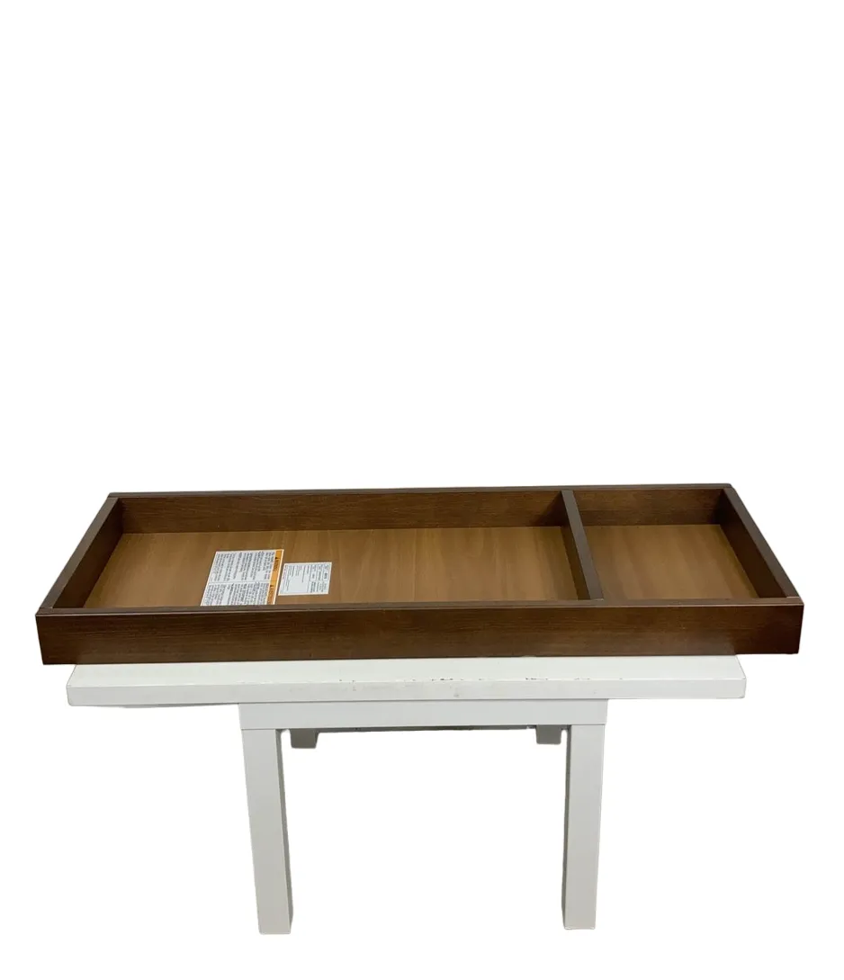 Babyletto Universal Wide Removable Changing Tray, Natural Walnut