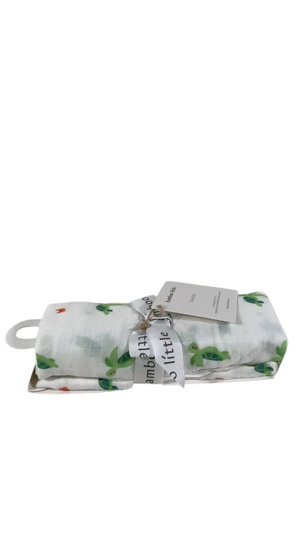 Bamboo Little Swaddle, 1 Pack, Turtle