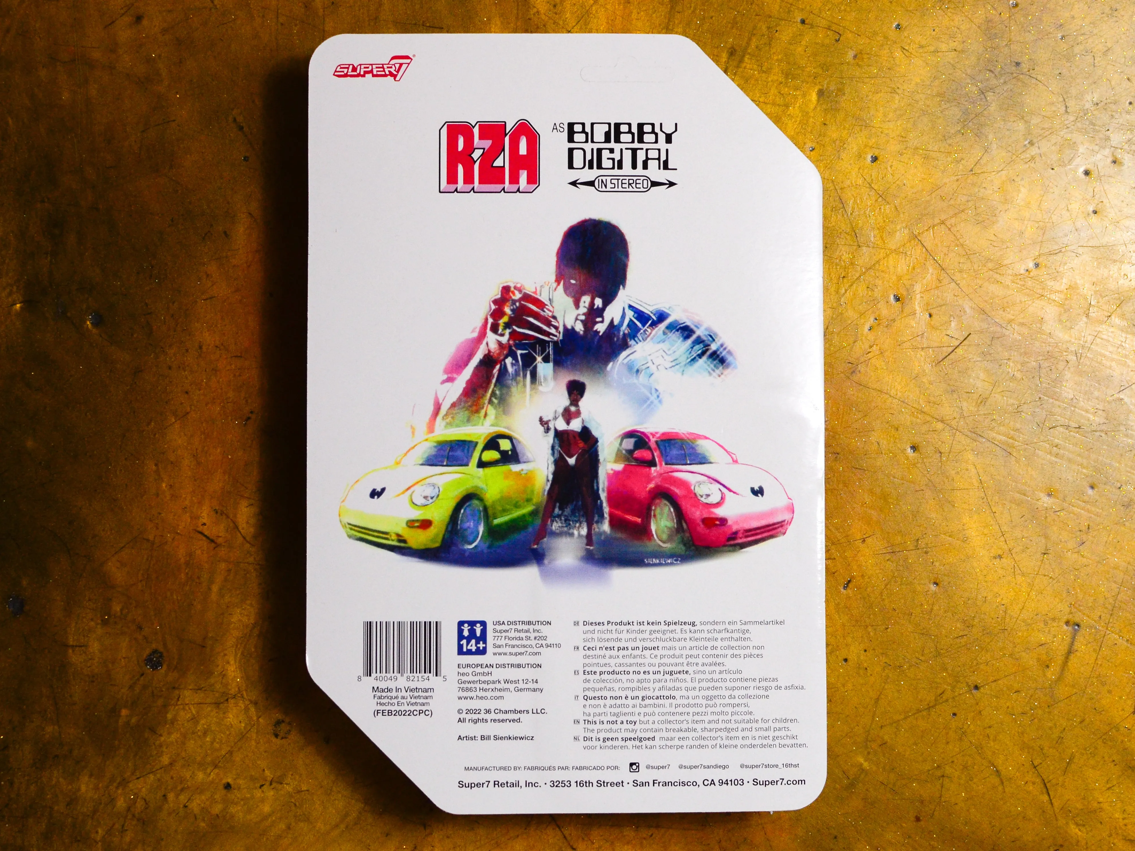 Bobby Digital (Digital Bullet) - RZA ReAction Figure Wave 2