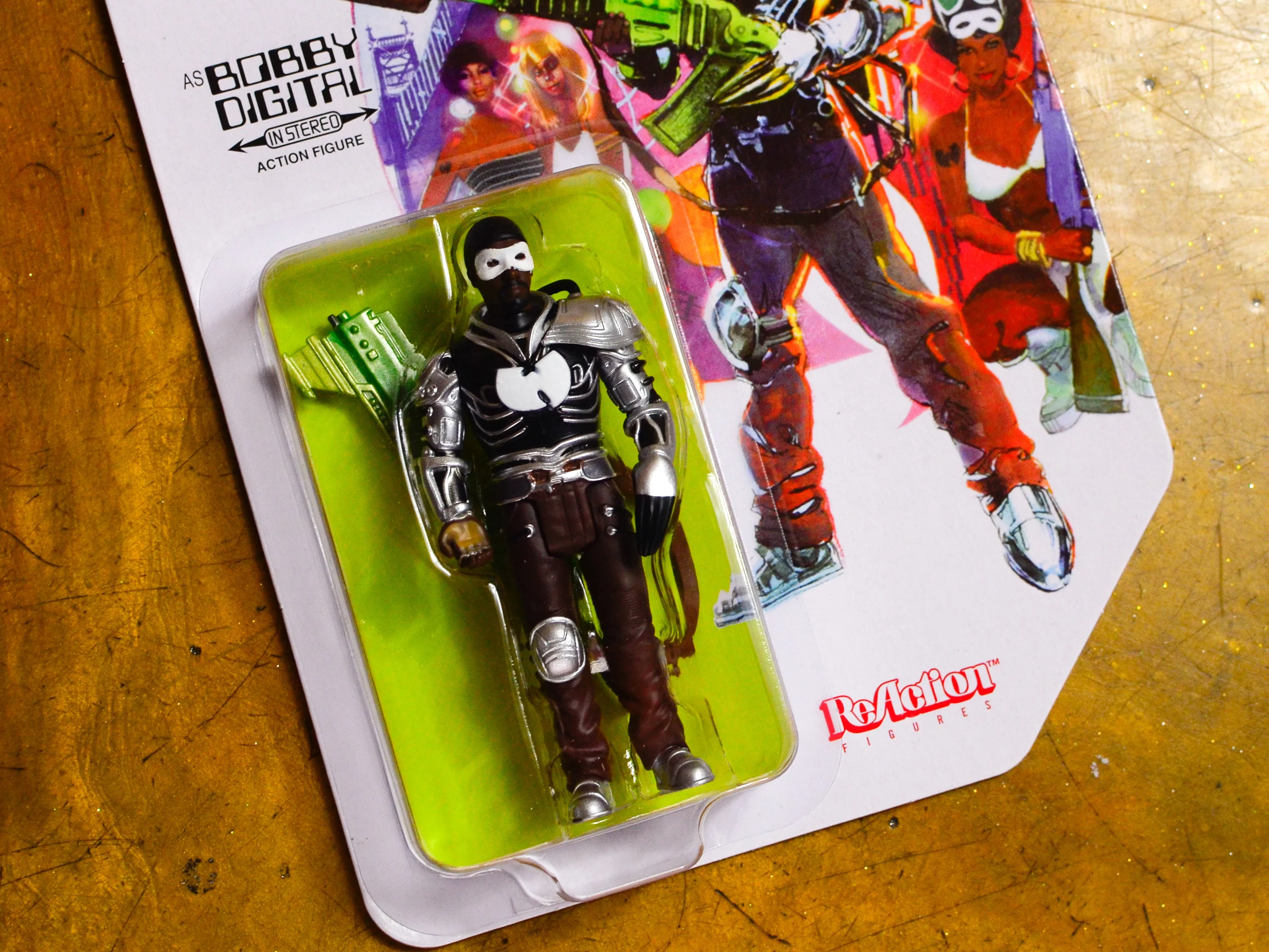 Bobby Digital (Digital Bullet) - RZA ReAction Figure Wave 2