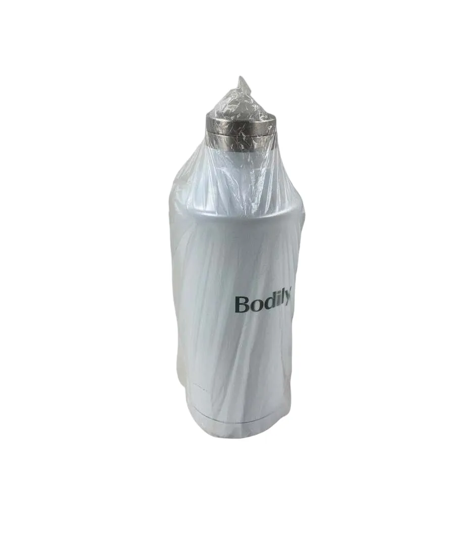 Bodily Water Bottle, White