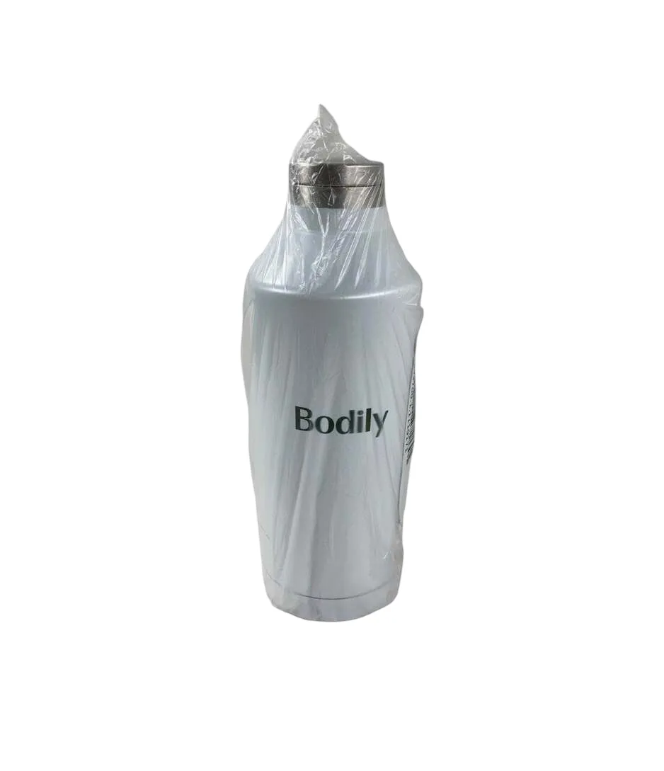 Bodily Water Bottle, White