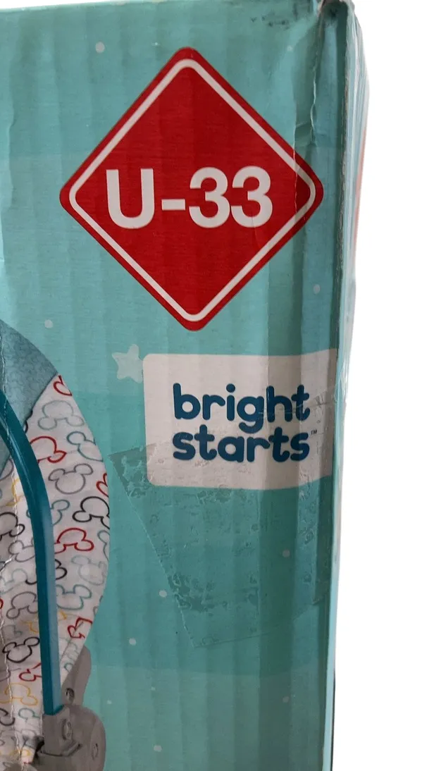Bright Starts Infant to Toddler Rocker Seat, Mickey mouse forever besties