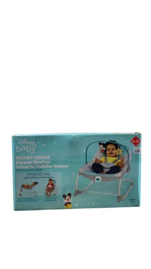 Bright Starts Infant to Toddler Rocker Seat, Mickey mouse forever besties