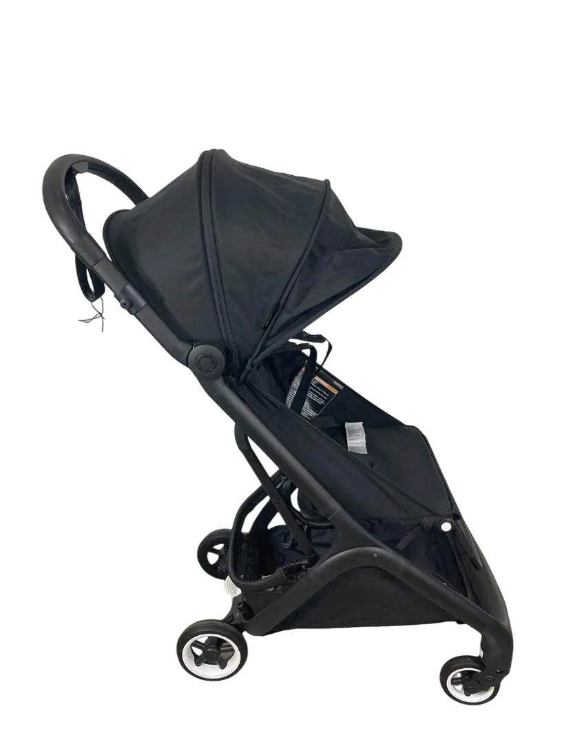 Bugaboo Butterfly Stroller, 2023, Black, Midnight Black, Midnight Black