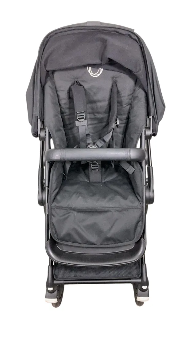 Bugaboo Fox 3 Stroller, 2021, Black, Midnight Black, Midnight Black