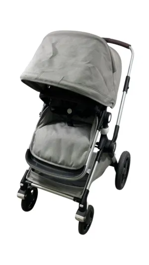 Bugaboo Lynx Stroller, 2019, Aluminum, Mineral Light Grey, Mineral Light Grey