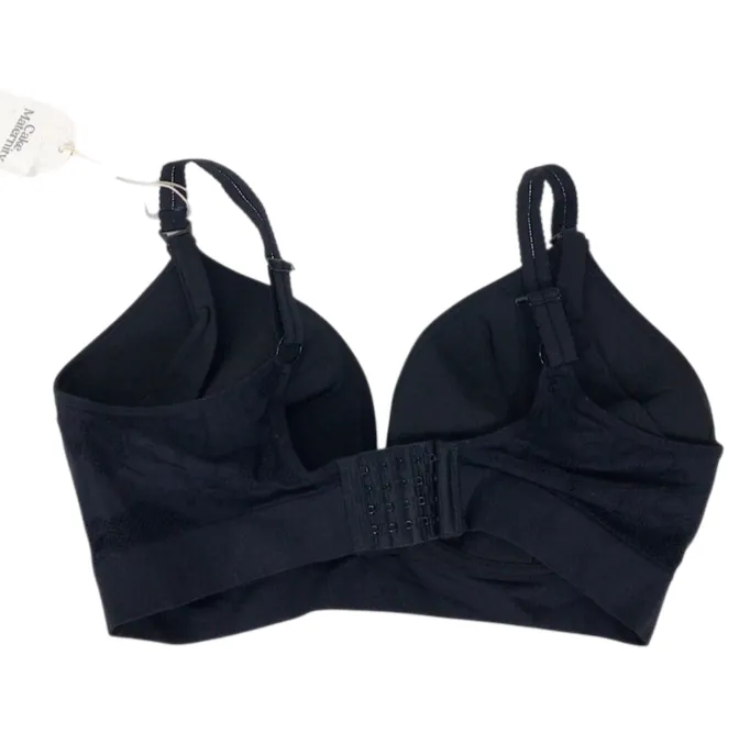 Cake Maternity Freckles Busty Recycled Wirefree Nursing Bra, Black, XL