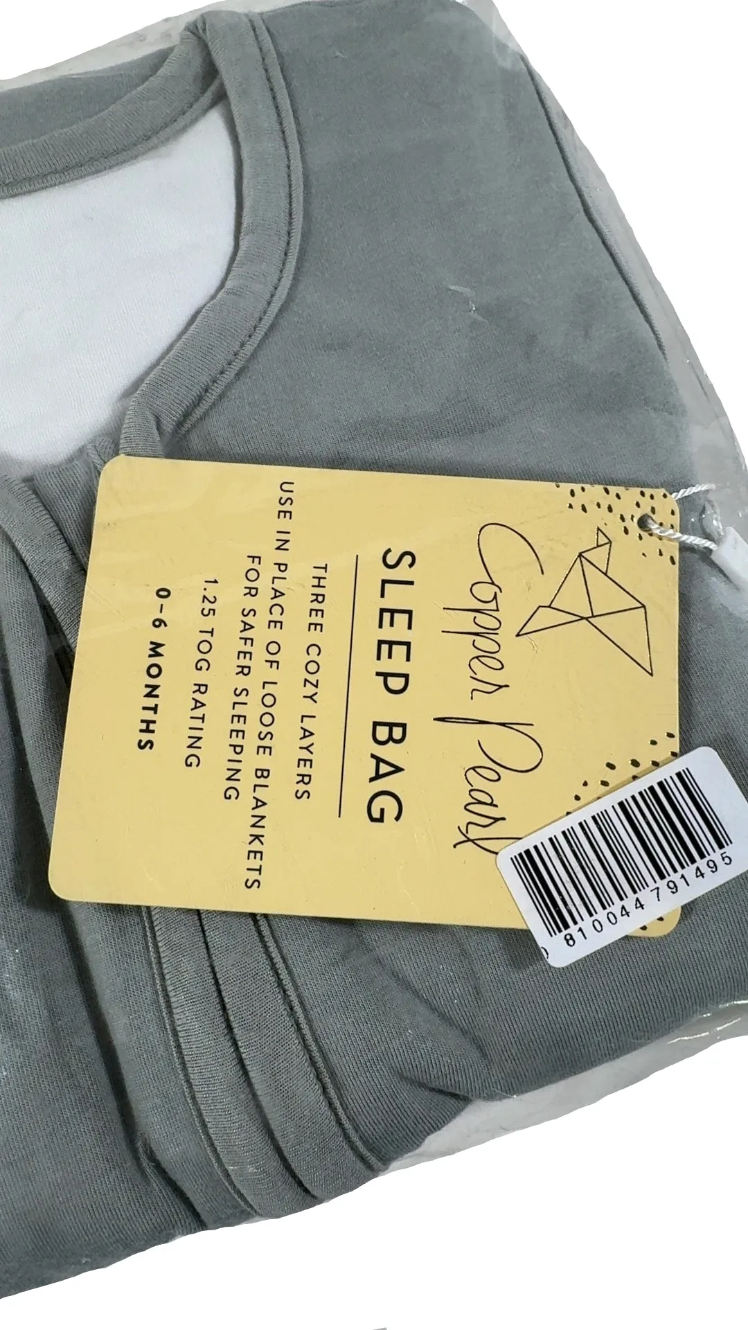 Copper Pearl Sleep Bag, 0-6 Months, Briar, 1.25 TOG