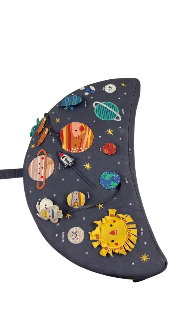 Crate & Kids Busy Baby Activity Chair, Deep Space