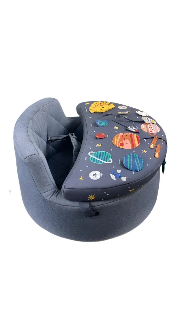 Crate & Kids Busy Baby Activity Chair, Deep Space