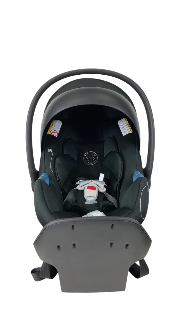 Cybex Aton G Swivel Infant Car Seat And Base, Moon Black, 2024