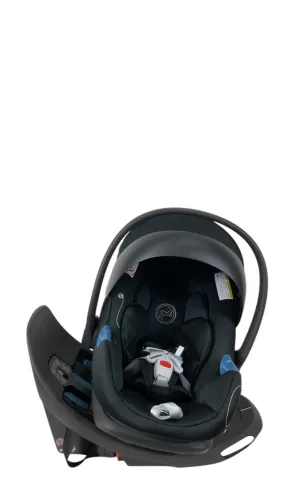 Cybex Aton G Swivel Infant Car Seat And Base, Moon Black, 2024