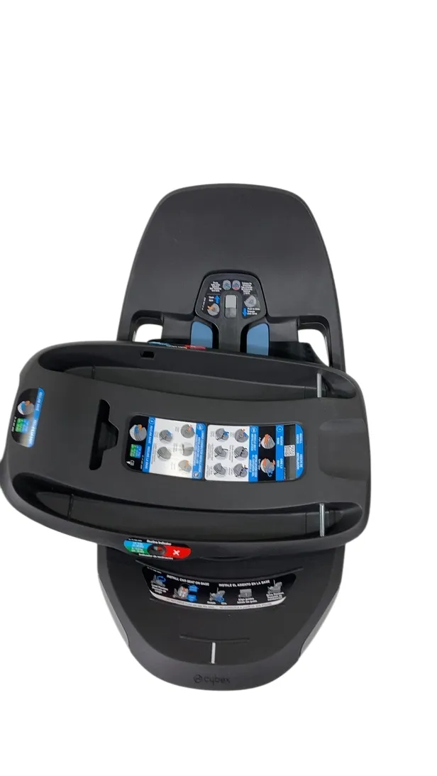 Cybex Aton G Swivel Infant Car Seat And Base, Moon Black, 2024