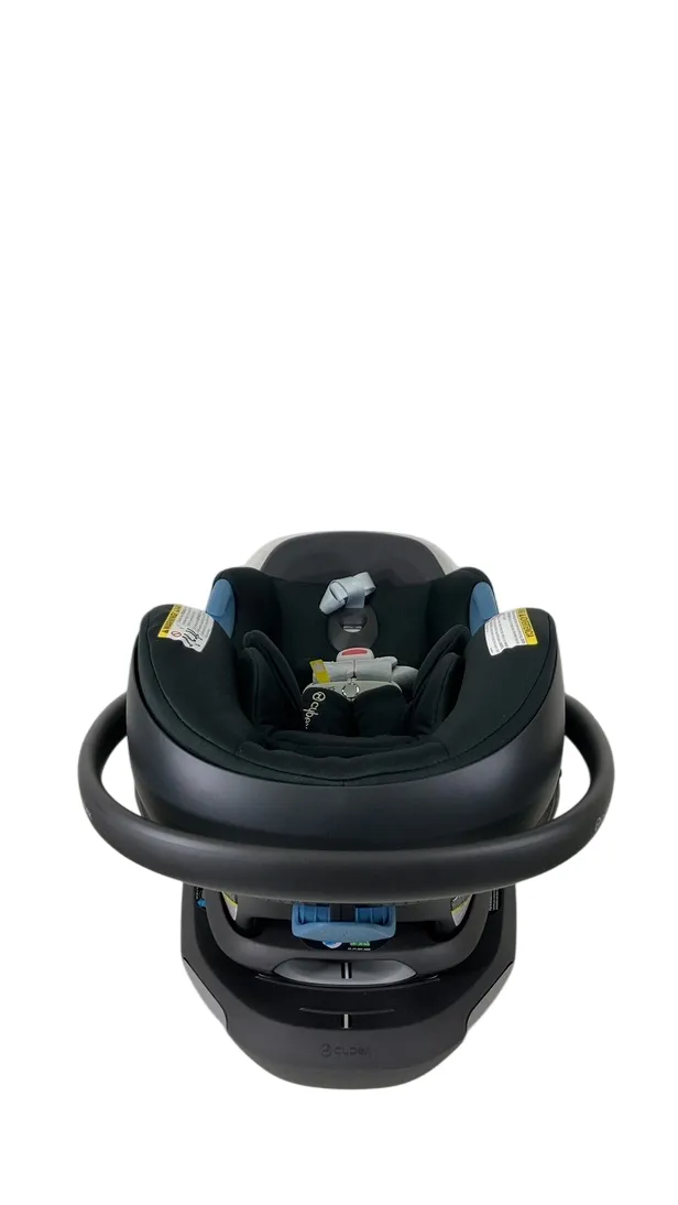Cybex Aton G Swivel Infant Car Seat And Base, Moon Black, 2024