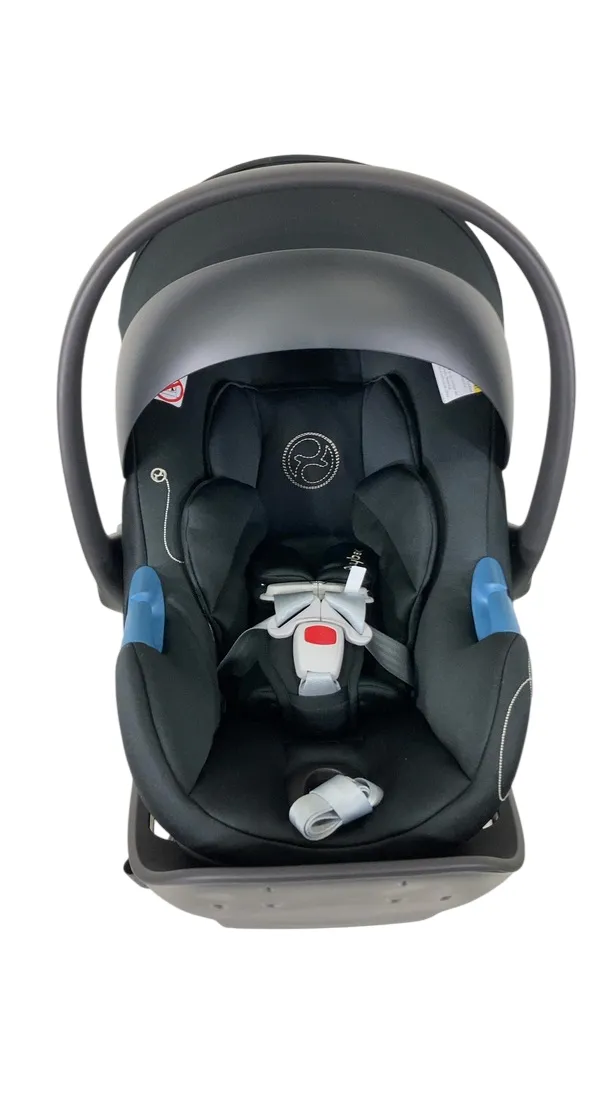 Cybex Aton G Swivel Infant Car Seat And Base, Moon Black, 2024