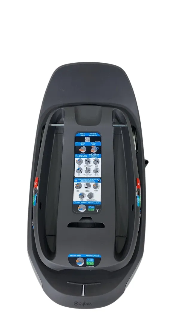 Cybex Aton G Swivel Infant Car Seat And Base, Moon Black, 2024