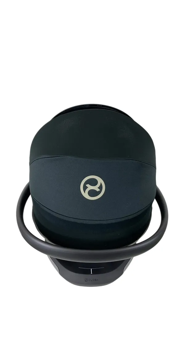 Cybex Aton G Swivel Infant Car Seat And Base, Moon Black, 2024