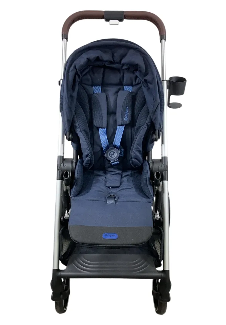 Cybex Balios S Lux Stroller, 2023, Ocean Blue, Silver