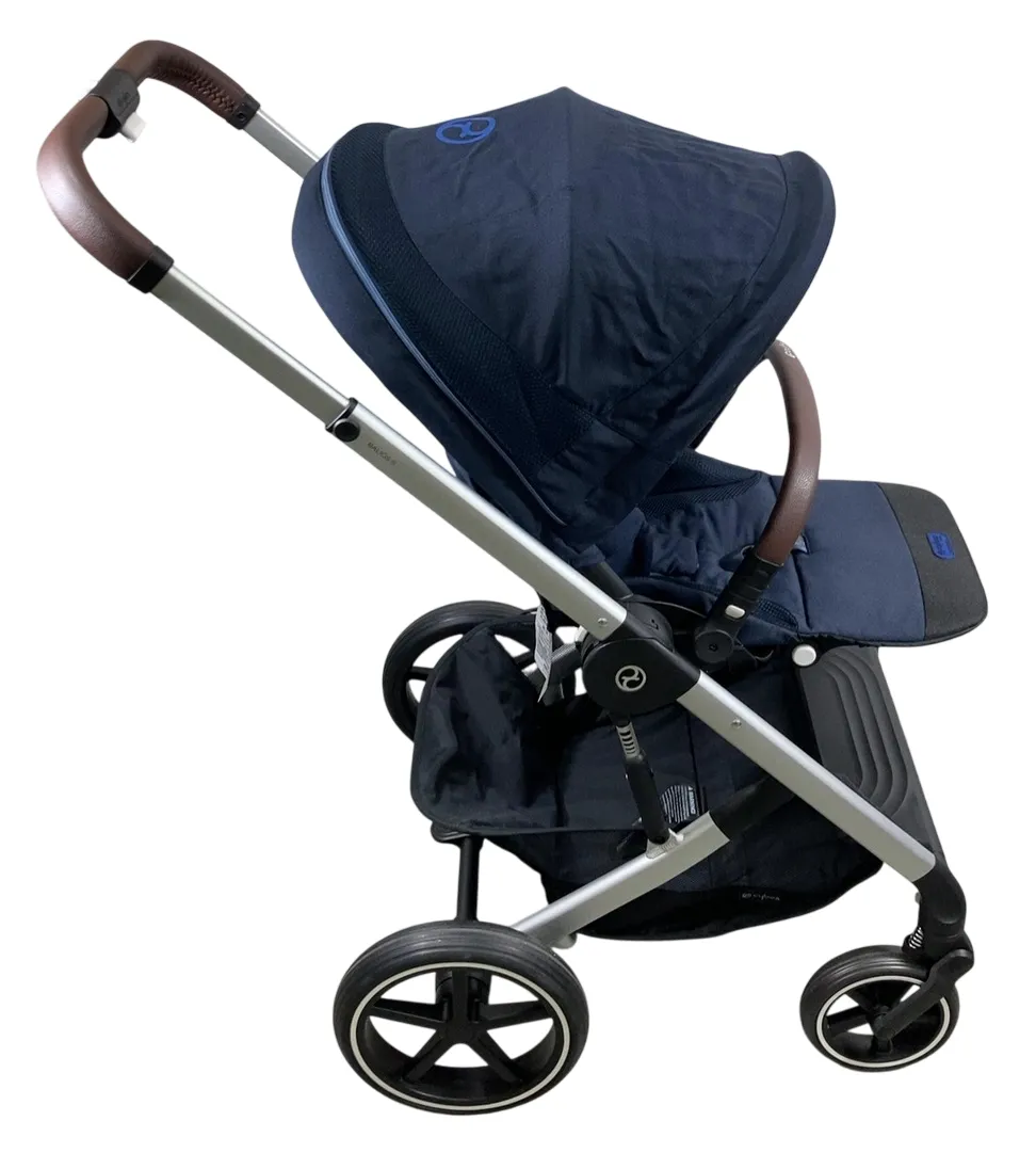 Cybex Balios S Lux Stroller, 2023, Ocean Blue, Silver
