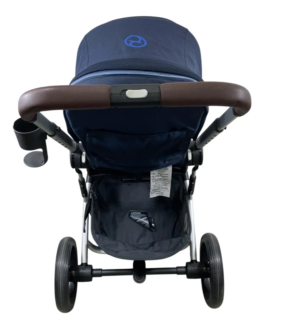 Cybex Balios S Lux Stroller, 2023, Ocean Blue, Silver