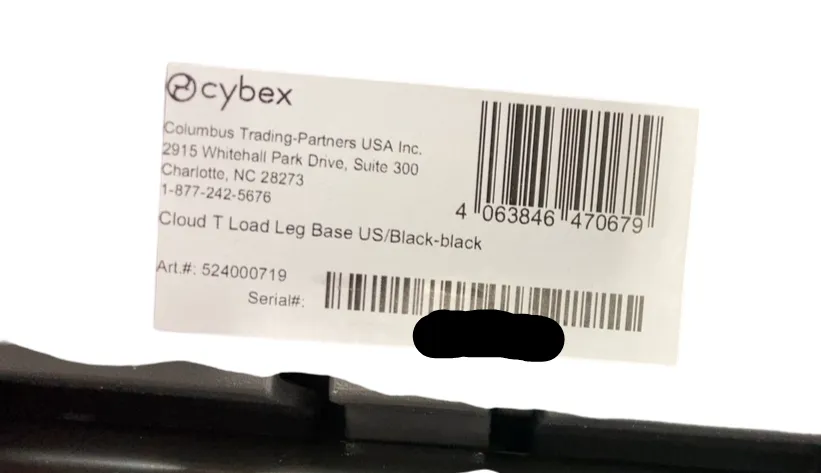 Cybex Cloud T Load Leg Base, 2024