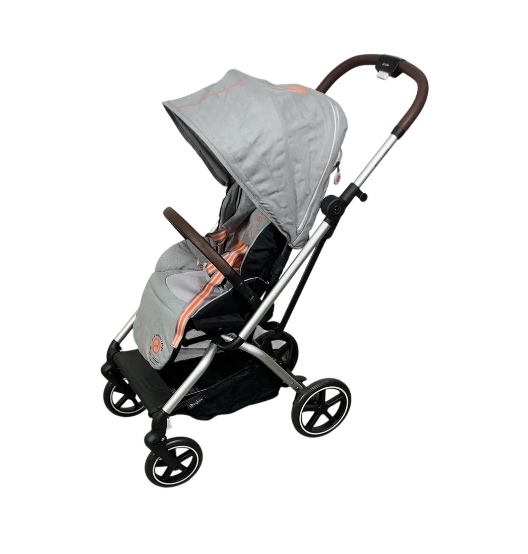 Cybex Eezy S Twist 2 Stroller , 2022, Lava Grey/ Mid Grey