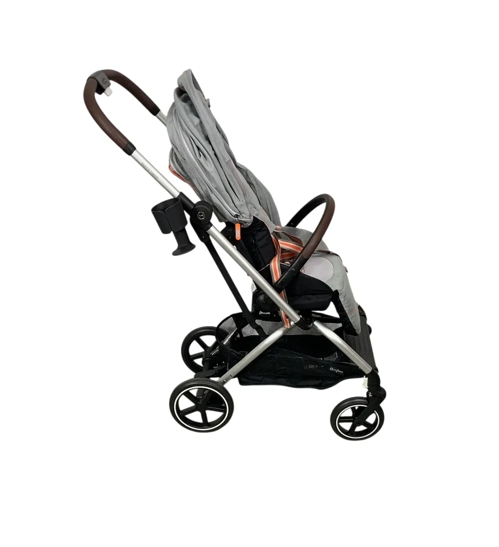 Cybex Eezy S Twist 2 Stroller , 2022, Lava Grey/ Mid Grey