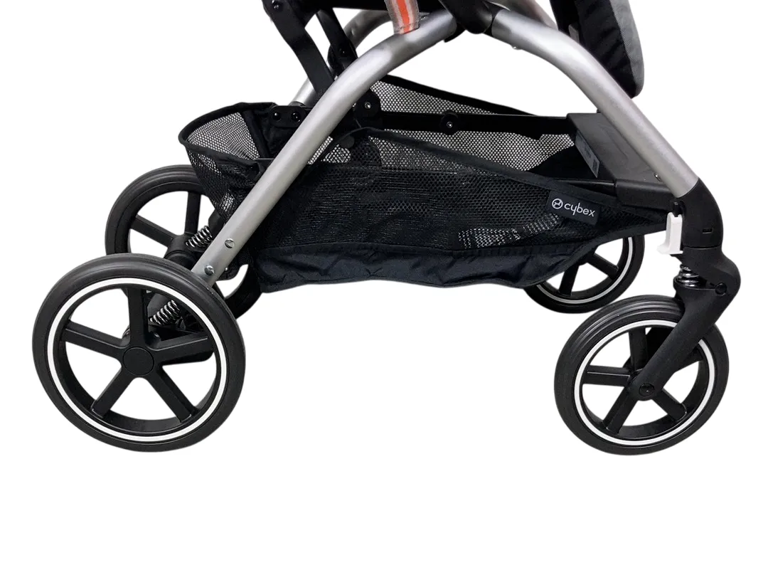 Cybex Eezy S Twist 2 Stroller , 2022, Lava Grey/ Mid Grey