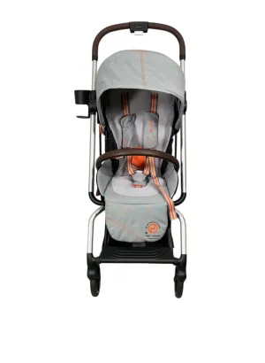 Cybex Eezy S Twist 2 Stroller , 2022, Lava Grey/ Mid Grey