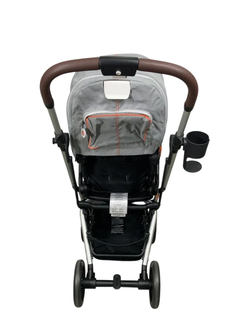 Cybex Eezy S Twist 2 Stroller , 2022, Lava Grey/ Mid Grey