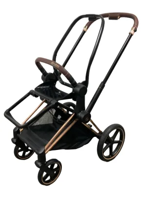 Cybex PRIAM Stroller Frame And Seat, 2019, Rose Gold