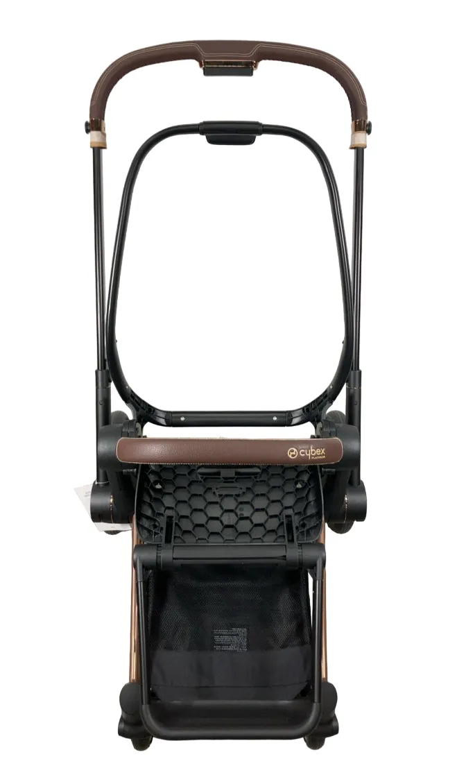 Cybex PRIAM Stroller Frame And Seat, 2019, Rose Gold