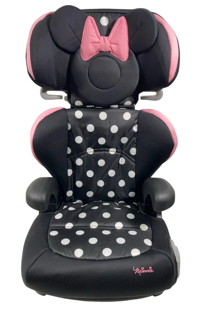 Disney Baby Pronto! Belt Positioning Booster Car Seat, 2024, Minnie Dot Party