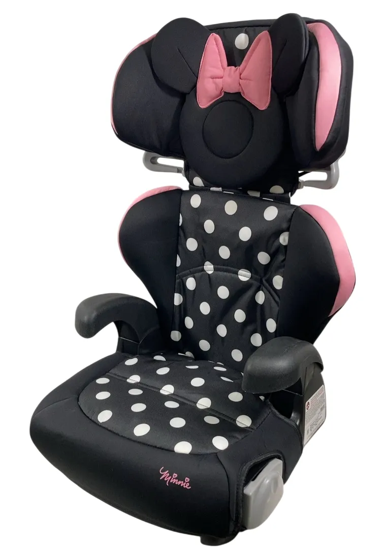 Disney Baby Pronto! Belt Positioning Booster Car Seat, 2024, Minnie Dot Party