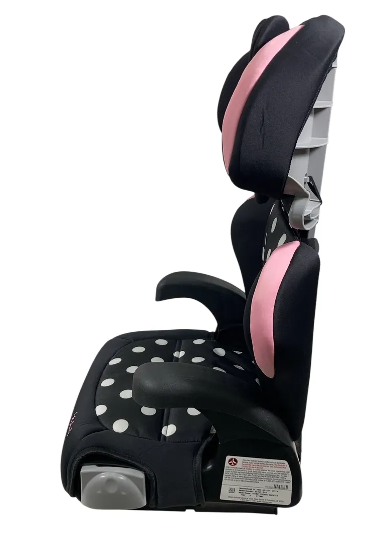Disney Baby Pronto! Belt Positioning Booster Car Seat, 2024, Minnie Dot Party